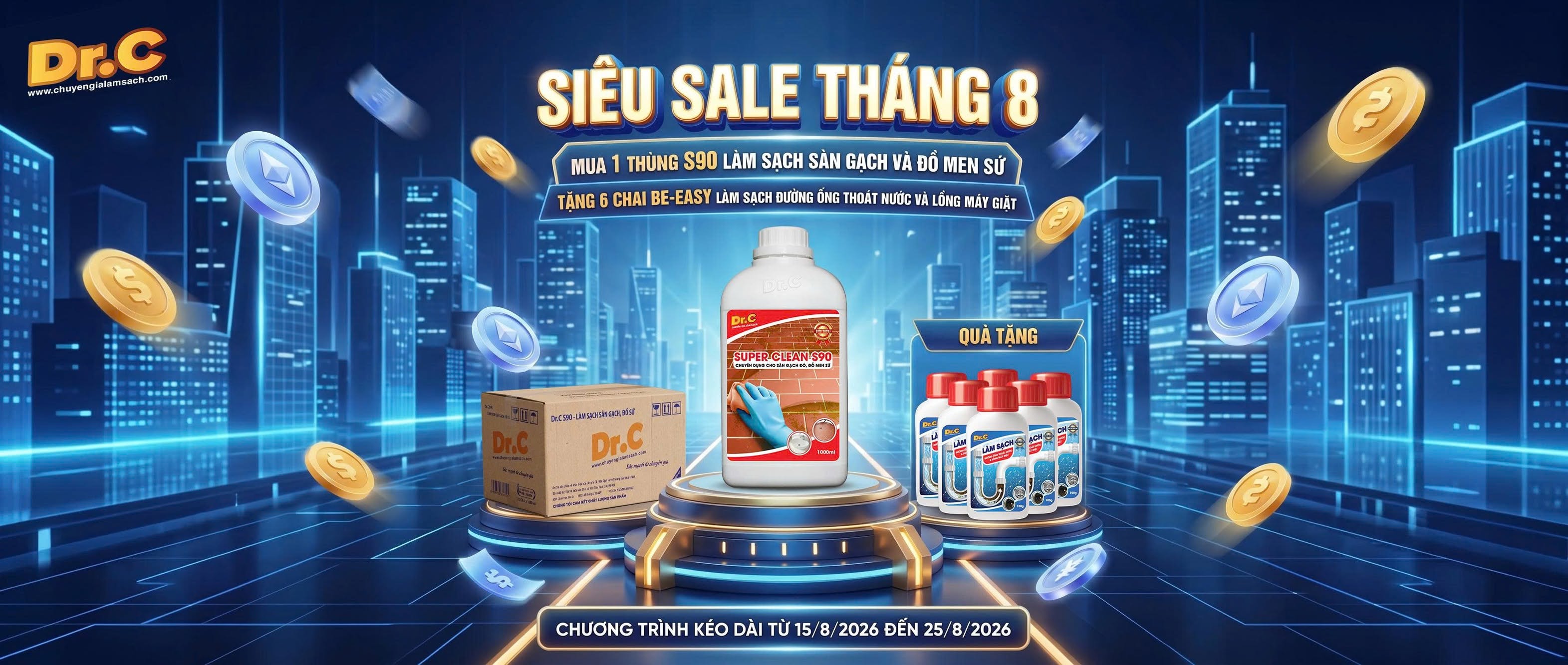 Chương trình tháng 8/2026