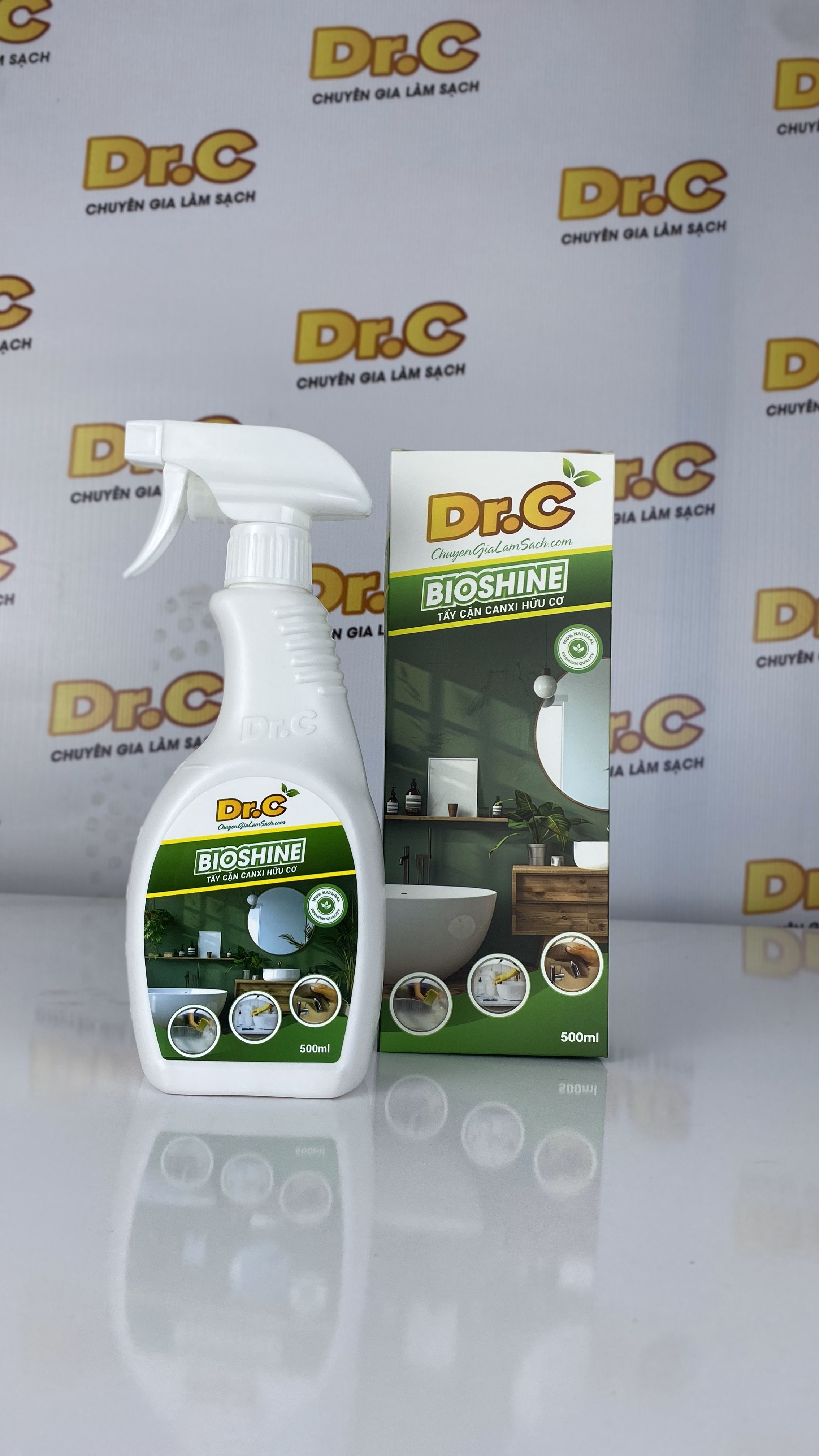 Dung Dịch Tẩy Cặn Canxi Hữu Cơ BIOSHINE