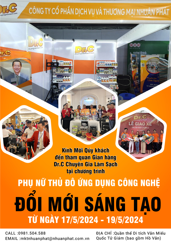Dr.C Chuyên Gia Làm Sạch Hân Hạnh Tham Dự Sự Kiện  Dr.C Chuyên Gia Làm Sạch Hân Hạnh Tham Dự Sự Kiện