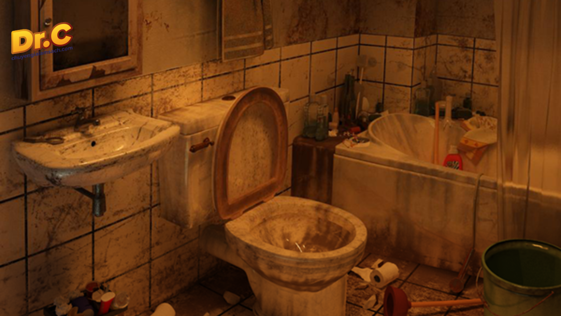 Xử lý bồn cầu bị ố vàng Xử lý bồn cầu bị ố vàng