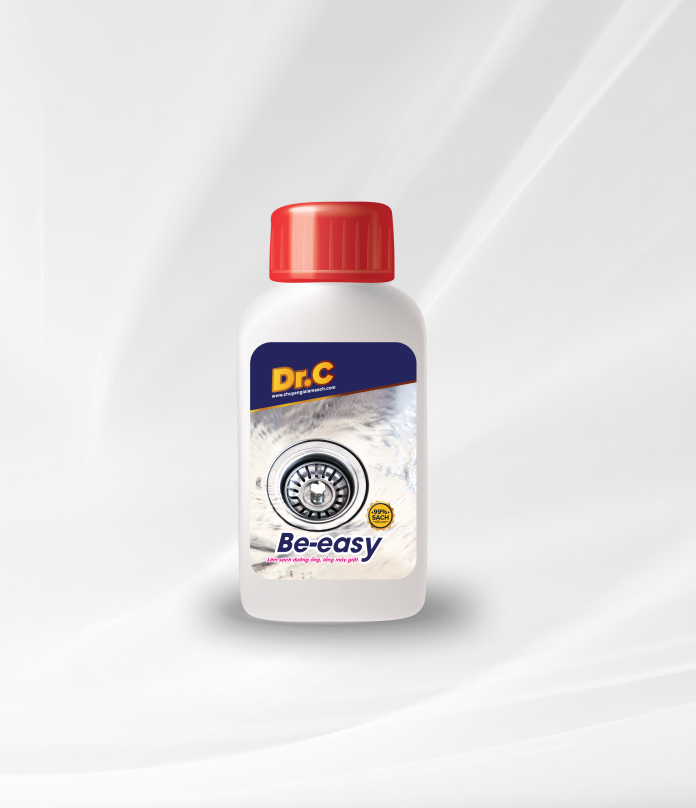 Dr.C - Be-easy Bột Thông Tắc Đường Ống, Cống Thoát, Chậu Rửa, Vệ Sinh Lồng Giặt
