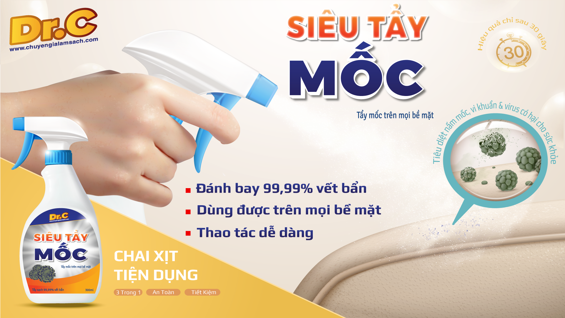 Cách xử lý nấm mốc trên tường nhà khi trời nồm ẩm 🚿 Cách xử lý nấm mốc trên tường nhà khi trời nồm ẩm 🚿
