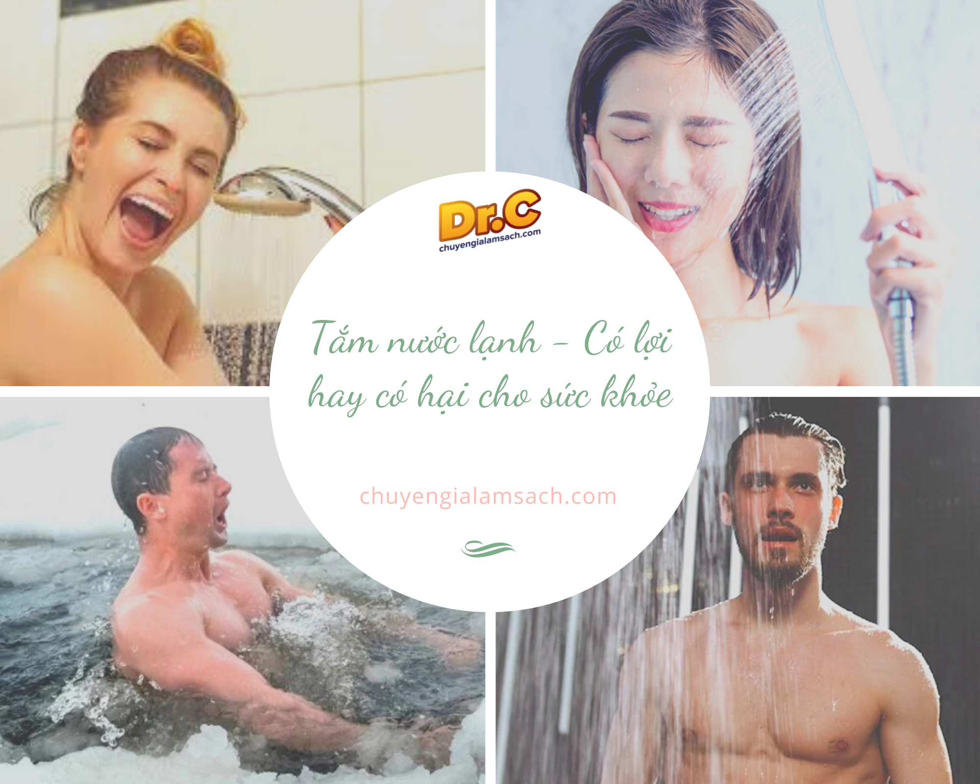 Tắm nước lạnh - Có lợi hay có hại cho sức khỏe ??? Tắm nước lạnh - Có lợi hay có hại cho sức khỏe ???