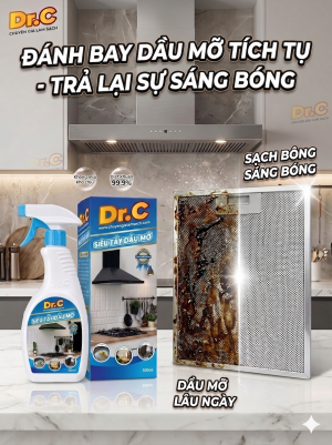 Cách Làm Sạch Lưới Lọc Máy Hút Mùi Dầu Mỡ Trong 3 Phút