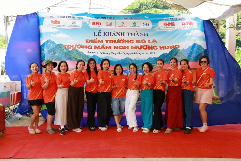 Dr.Clean Việt Nam Lan Tỏa Yêu Thương Tại Điểm Trường Bó Lạ, Sơn La 