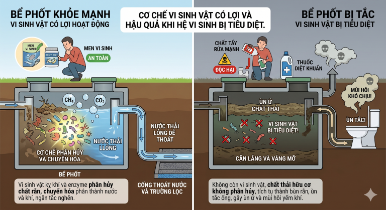 Cảnh Báo: Bể Phốt Nhanh Đầy, Bốc Mùi Vì Thói Quen Đổ Xà Phòng Xuống Bồn Cầu