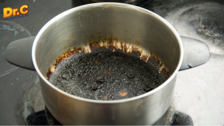 Mẹo làm sạch xoong nồi bị cháy đen, ố vàng sau thời gian dài sử dung - Siêu tẩy dầu mỡ Dr.C