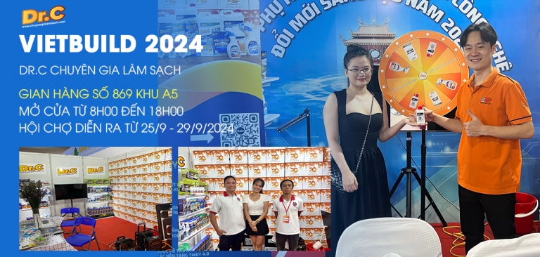 THƯ MỜI THAM QUAN GIAN HÀNG DR.C TẠI VIETBUILD 2024