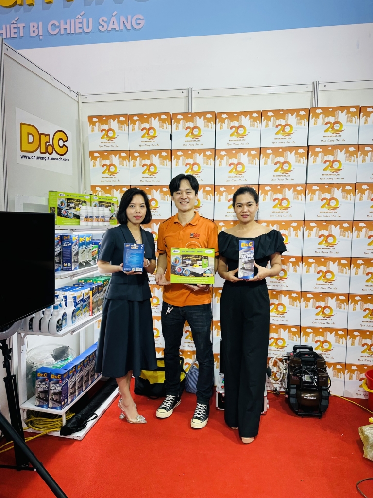 Hội Chợ VIETBUILD - Gặp Gỡ và Tìm Hiểu Về Sản Phẩm, Dịch Vụ của Chuyên Gia Làm Sạch Dr.C