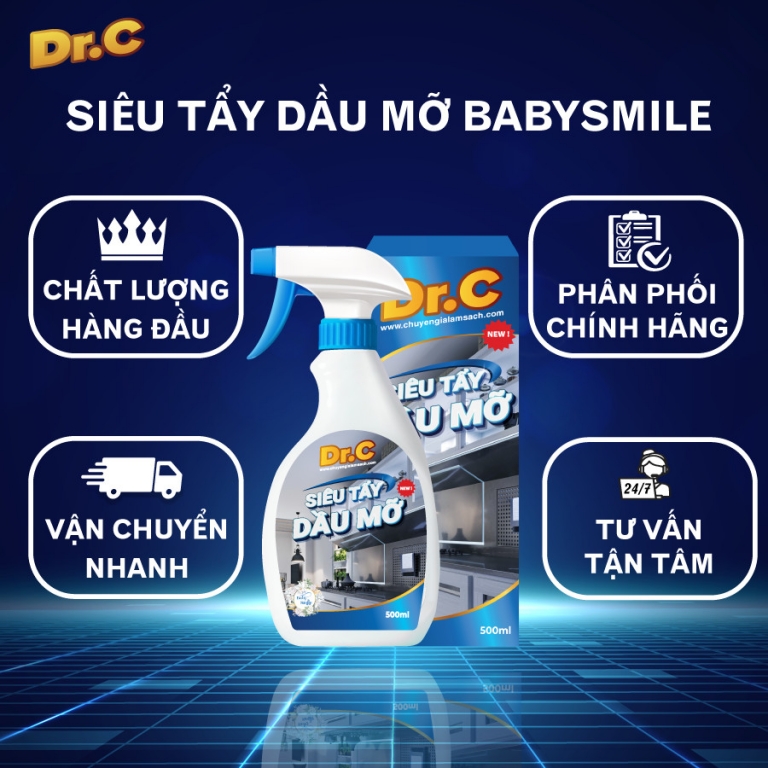 Vệ Sinh Xoong Chảo Bị Cháy Đen: Sử Dụng Siêu Tẩy Dầu Mỡ Baby Smile