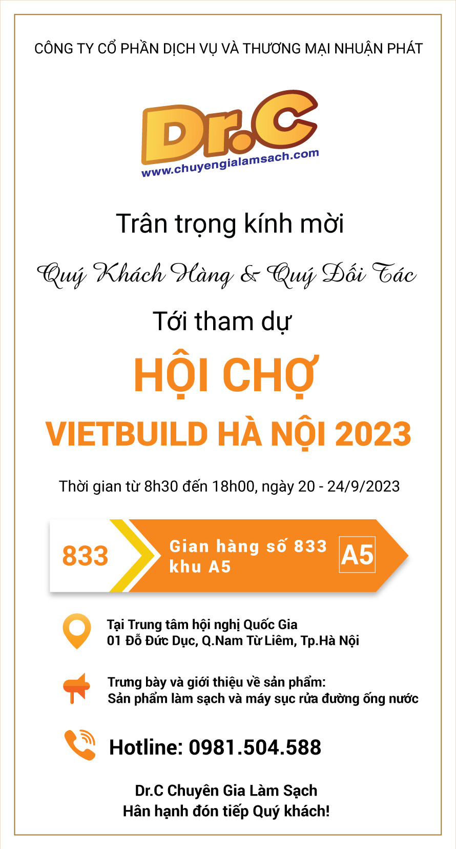 Hội chợ VIETBUILD 2023 Hội chợ VIETBUILD 2023