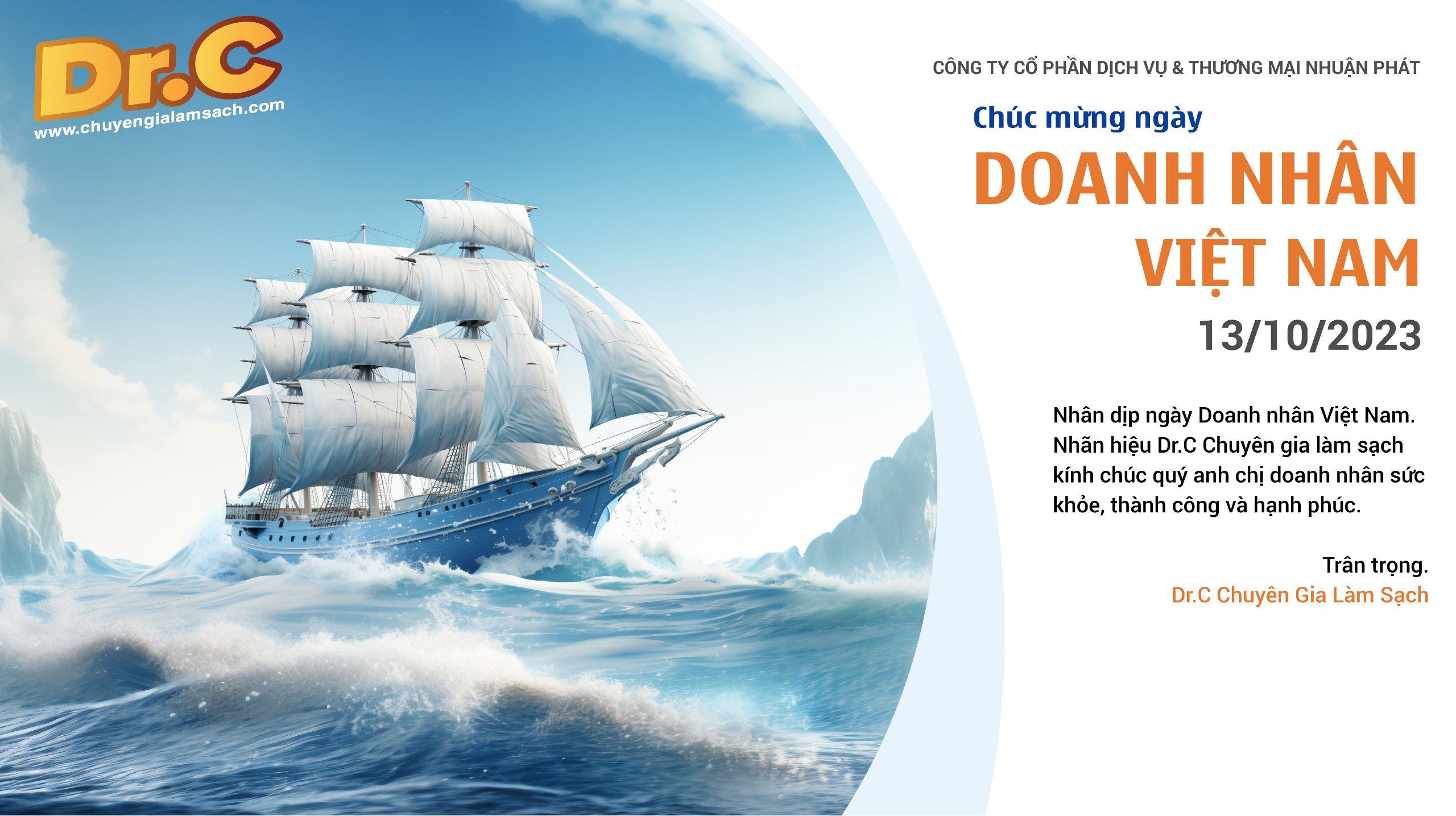 Dr.C - Chúc Mừng Ngày Doanh Nhân Việt Nam Dr.C - Chúc Mừng Ngày Doanh Nhân Việt Nam
